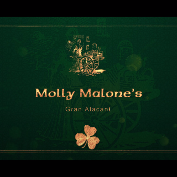 Séquence d'une vidéo d'entreprise pour le bar restaurant Molly Malone's Gran Alacant - extrait 6